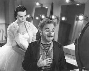Claire Bloom e Chaplin in "Limelight"