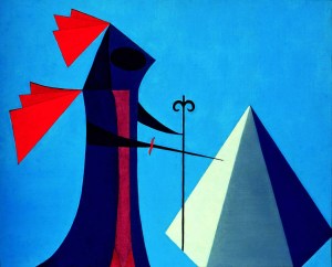 L’identificazione della realtà - Isokrator (opus X), 1955. Courtesy Fondazione Lucio Saffaro, Bologna. Foto di Claudio Toller.