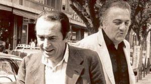 Tonino Guerra e Federico Fellini (Il Resto del Carlino)