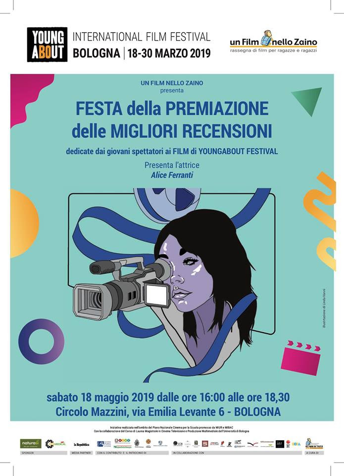 Bologna, Youngabout International Film Festival: oggi la premiazione delle migliori recensioni scritte dai giovani&nbsp;spettatori