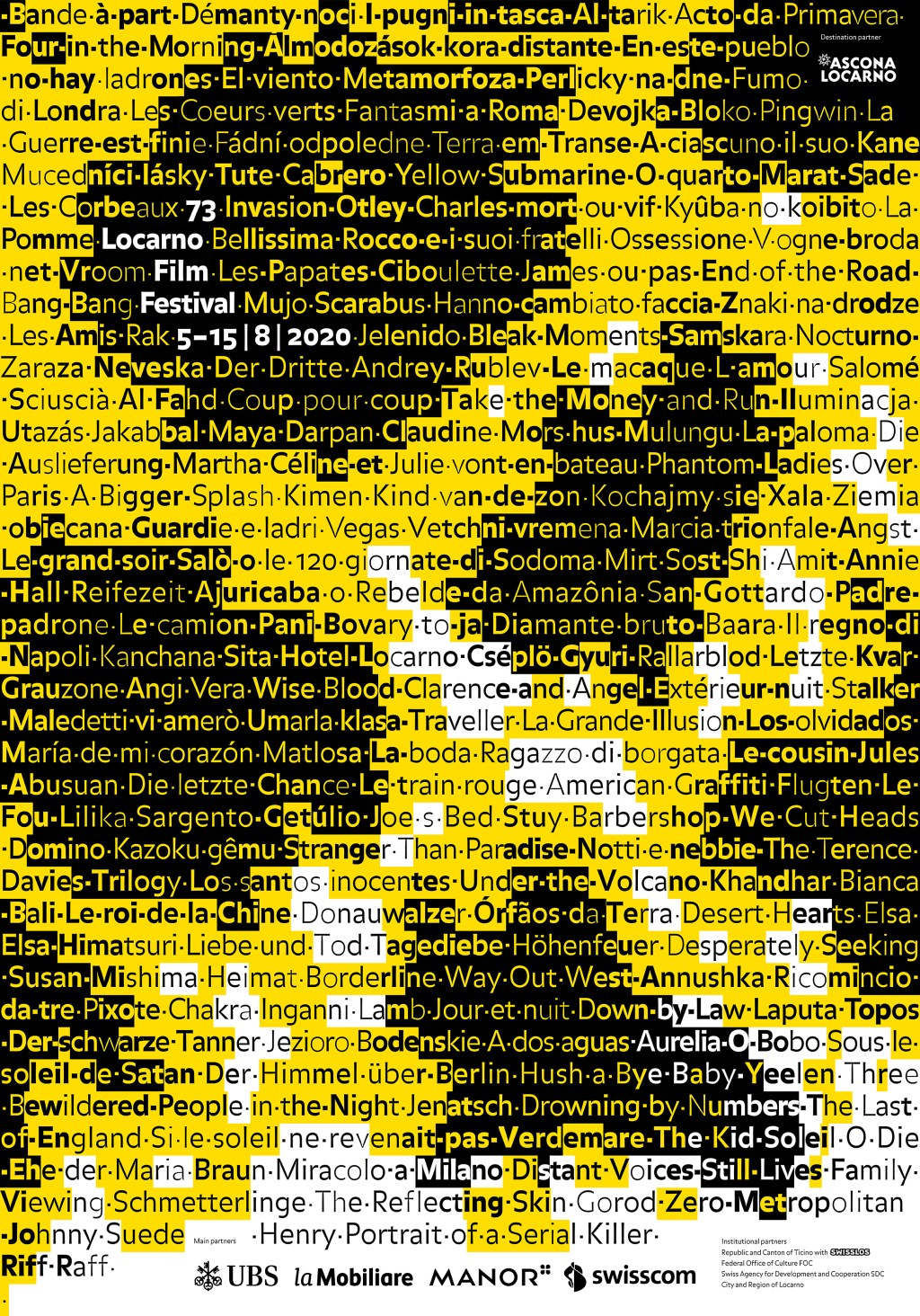 73mo Locarno Film Festival, le prime&nbsp;anticipazioni