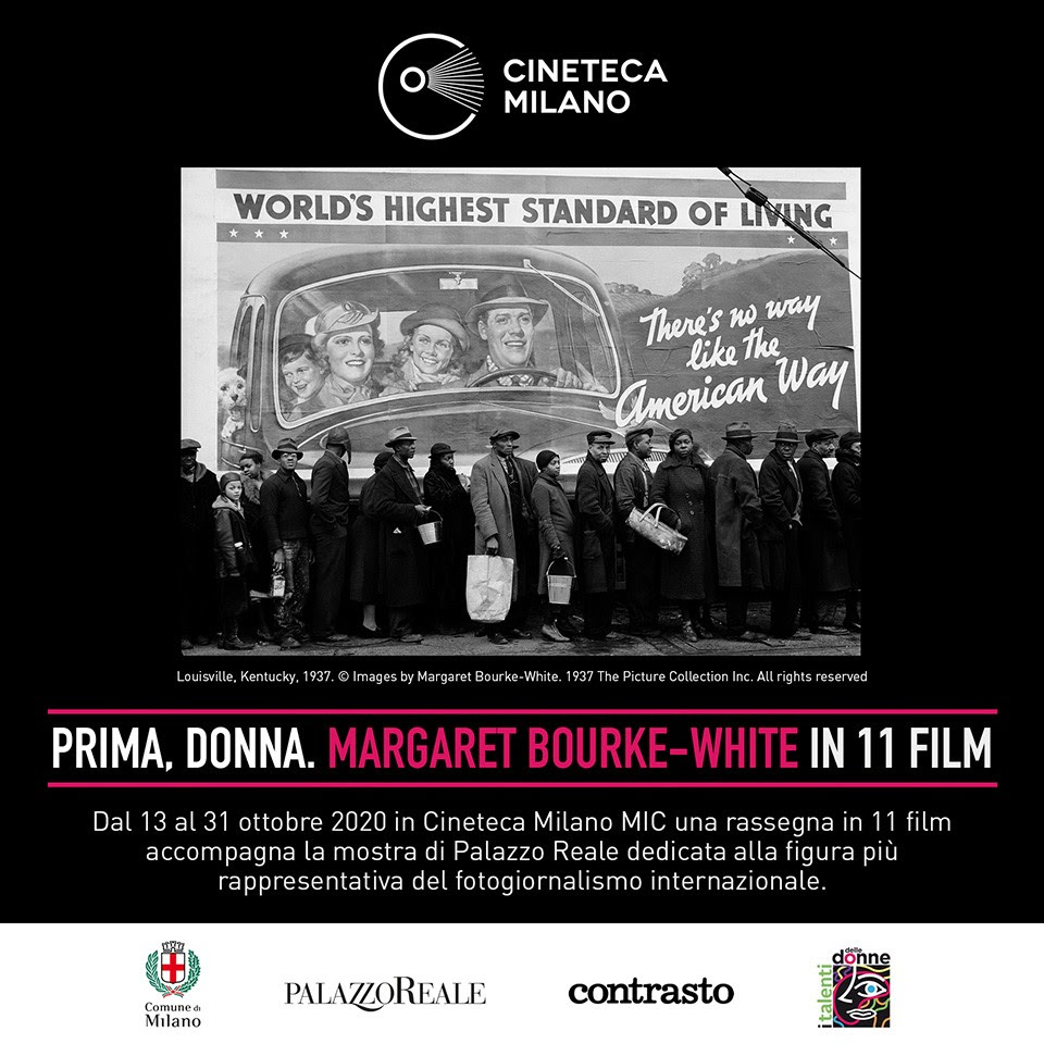 Cineteca Milano MIC: “Prima, donna. Margaret Bourke-White in 11&nbsp;film”