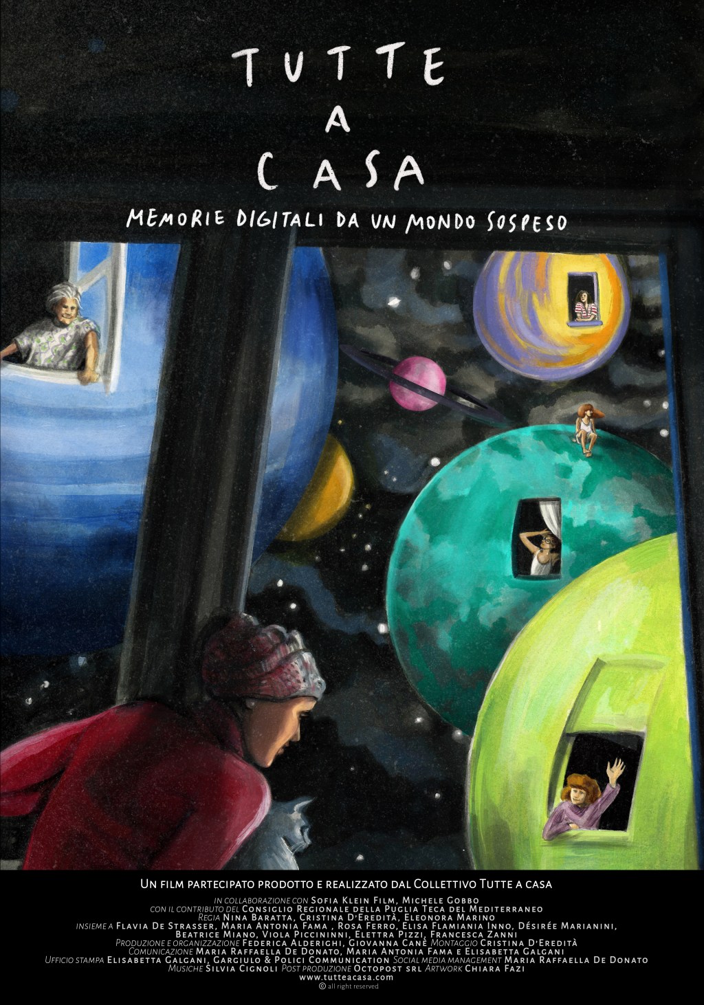 Il documentario collettivo “Tutte a casa-Memorie digitali da un mondo sospeso” in onda lunedì 8 marzo su&nbsp;La7D