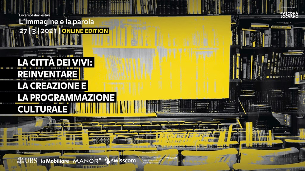 Locarno Film Festival: lo scrittore Nicola Lagioia protagonista dell’ottava edizione de “L’immagine e la&nbsp;parola”