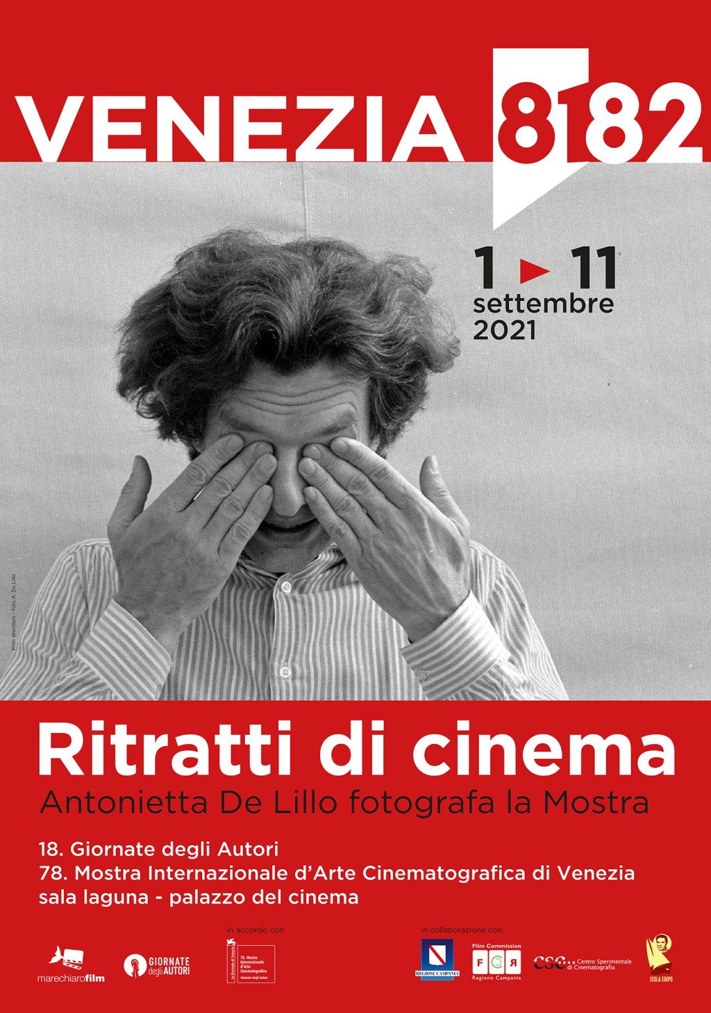 Venezia 78: Antonietta De Lillo in Mostra con i “Ritratti di&nbsp;Cinema”