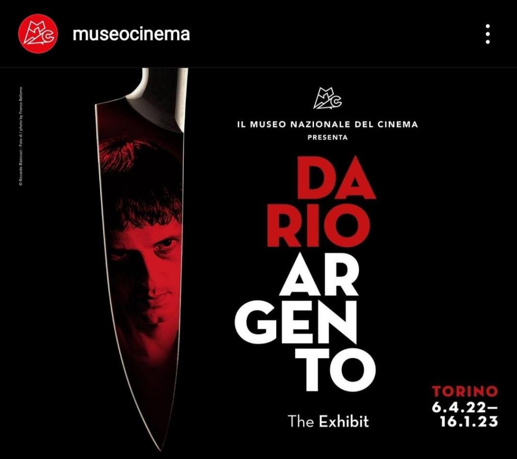 Torino, Museo Nazionale del Cinema: in corso la mostra “Dario Argento-The&nbsp;Exhibit”