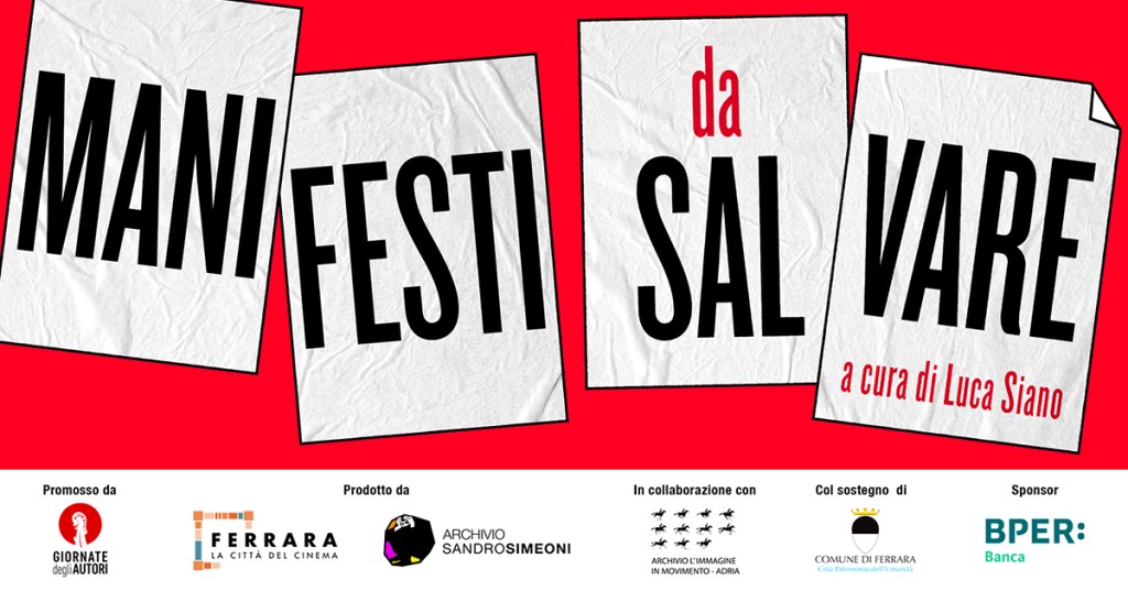 Venezia 80, la mostra “Manifesti da&nbsp;salvare”