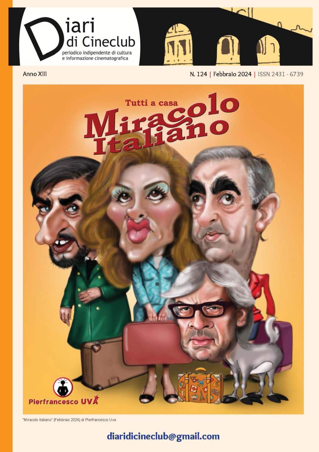 Diari di Cineclub, online il numero 124-Febbraio&nbsp;2024