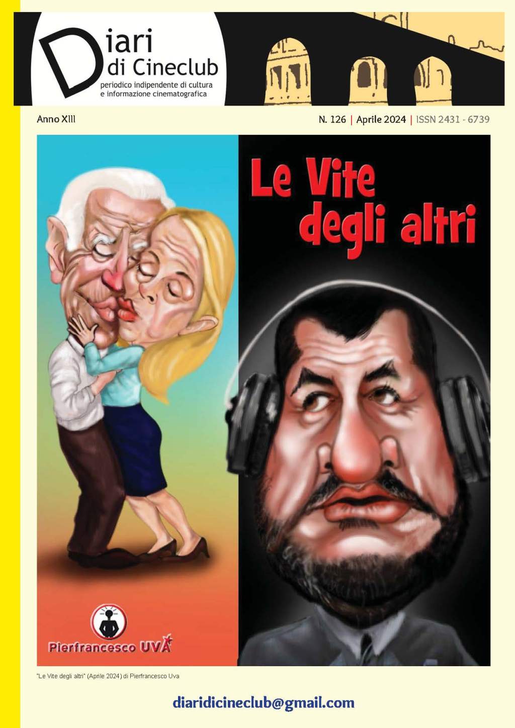 Diari di Cineclub, online il numero 126-Aprile&nbsp;2024