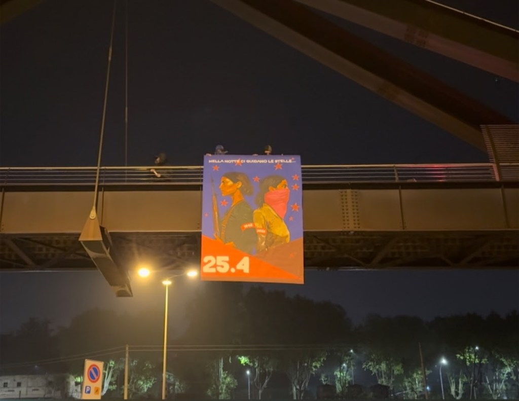 Laika celebra l’80mo anniversario della Liberazione con un’opera dedicata alle partigiane di ieri e di&nbsp;oggi