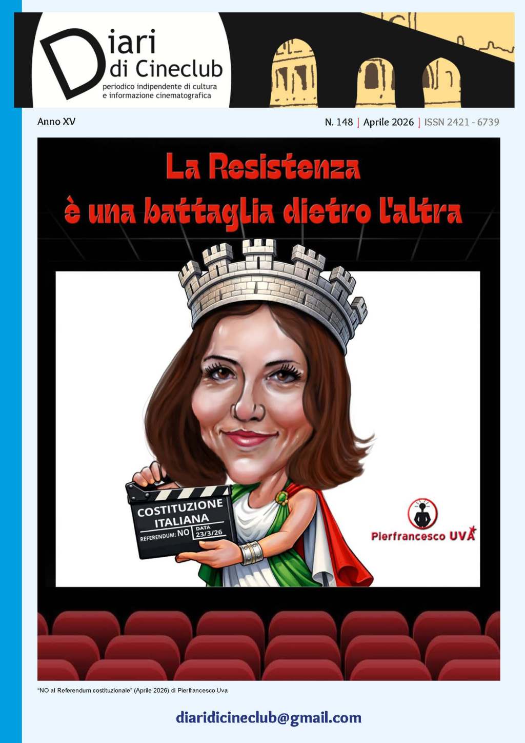 Diari di Cineclub, online il numero 148 | Aprile 2026