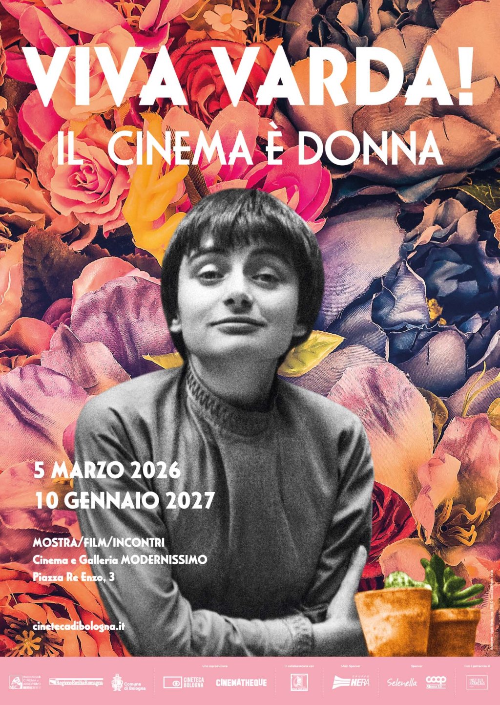 Bologna, Galleria Modernissimo: dal 5 marzo la mostra “ Viva Varda! Il cinema è&nbsp;donna”