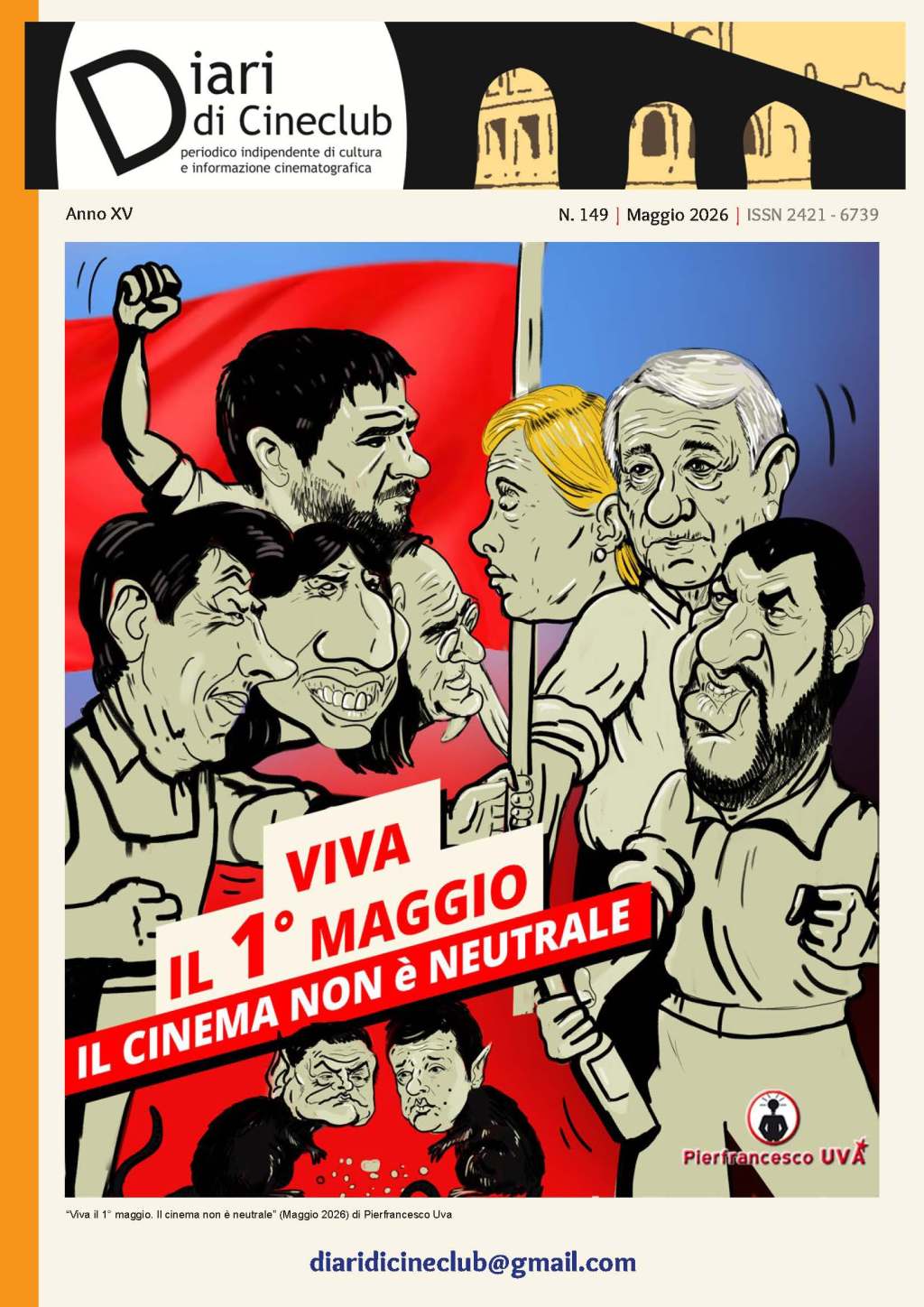 Diari di Cineclub, online il numero 149 | Maggio&nbsp;2026