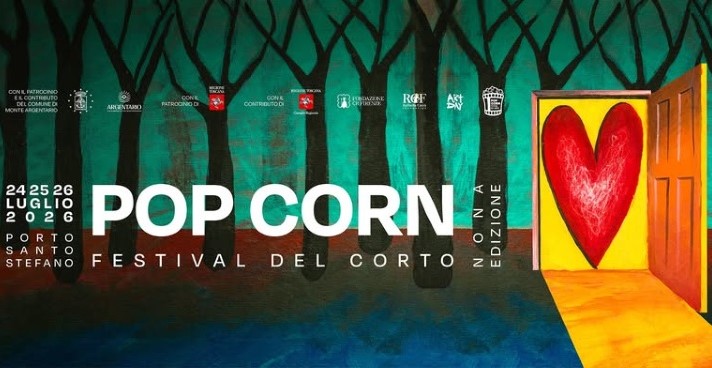 Porto Santo Stefano – Monte Argentario (GR): dal 24 al 26 luglio  la IX Edizione di “Pop Corn Festival del&nbsp;Corto”