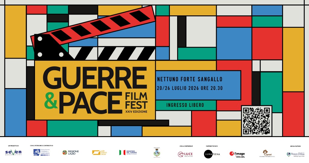 Nettuno (Roma): dal 20 al 26 luglio la XXIV Edizione di Guerre & Pace Filmfest